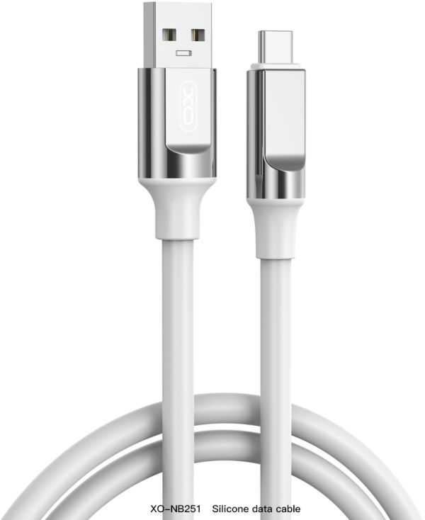 Кабель XO NB251 USB-A USB-C Білий