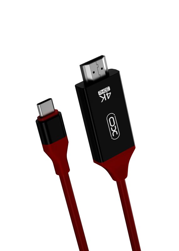 Кабель XO GB005 2m USB-C HDMI Кольоровий