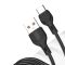 Кабель XO NB200 USB-A USB-C Чорний