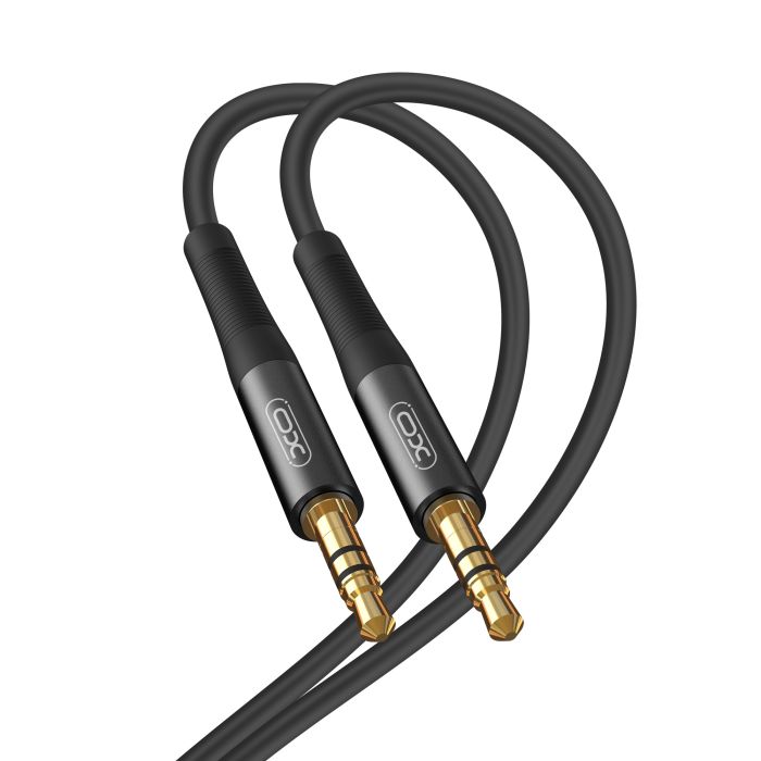 Кабель XO NB-R175B Кабель 3.5mm*3.5mm NB-R175B 2m Чорний