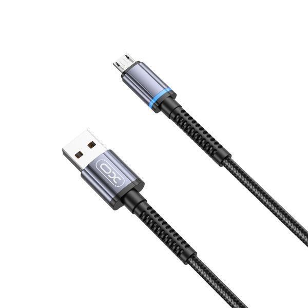 Кабель XO NB215 USB-A USB-B-Micro Чорний