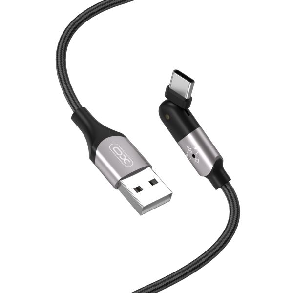 Кабель XO NB176 USB-A USB-C Чорний