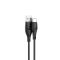 Кабель XO NB238 USB-A USB-C Чорний