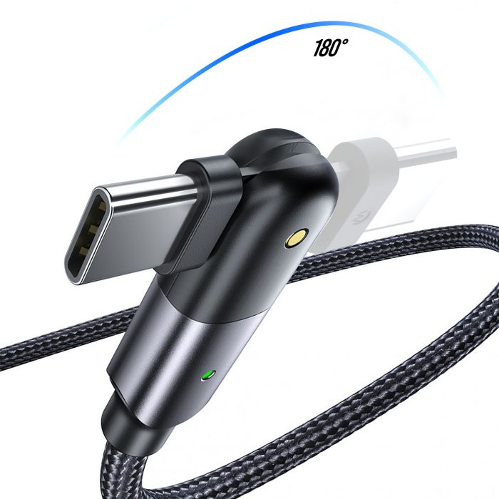 Кабель XO NB176 USB-A USB-C Чорний
