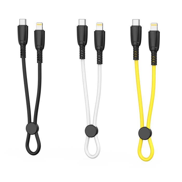 Кабель XO NB-Q248A USB-C Lightning Жовтий