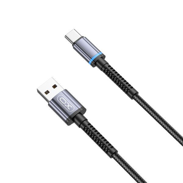 Кабель XO NB215 USB-A USB-C Чорний