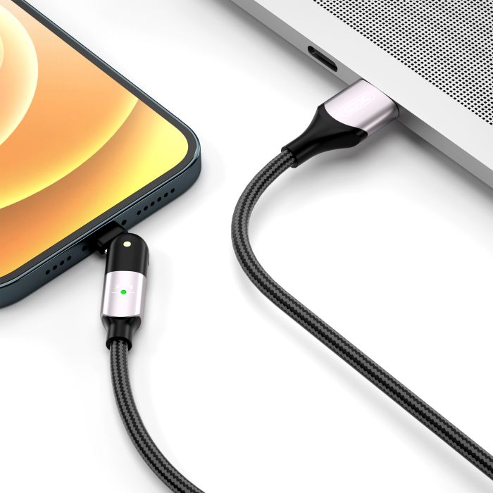 Кабель XO NB176 USB-A USB-C Чорний