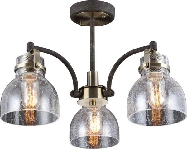 Люстра ALTALUSSE INL-6149P-03 Antique brass & Rusty