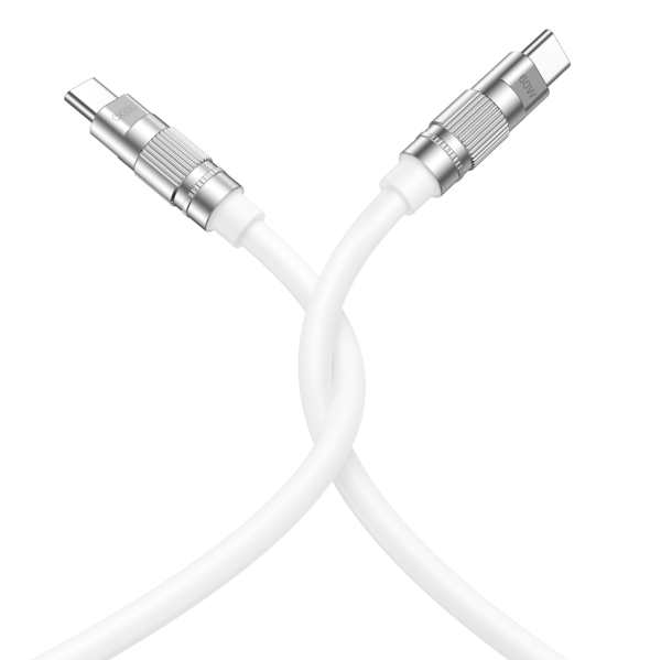Кабель XO NB-Q228B USB-C USB-C Білий