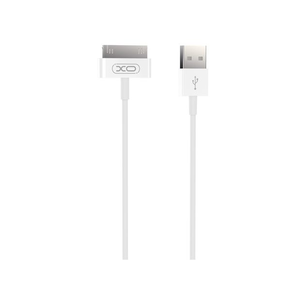 Кабель XO NB253 USB-A DOCK Білий (Iphone 2/3/4, ipad, ipod)