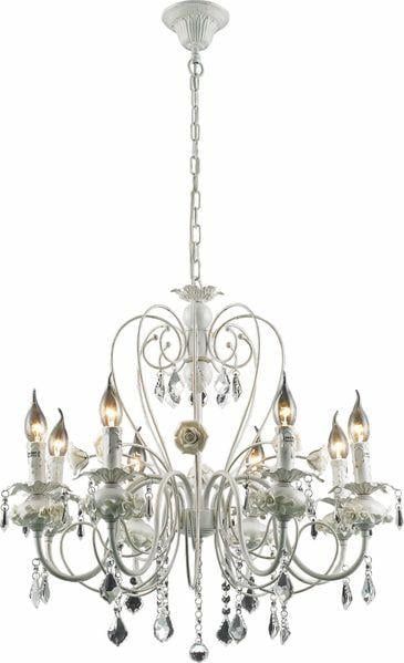 Люстра Altalusse INL-6105P-08 White & Gold