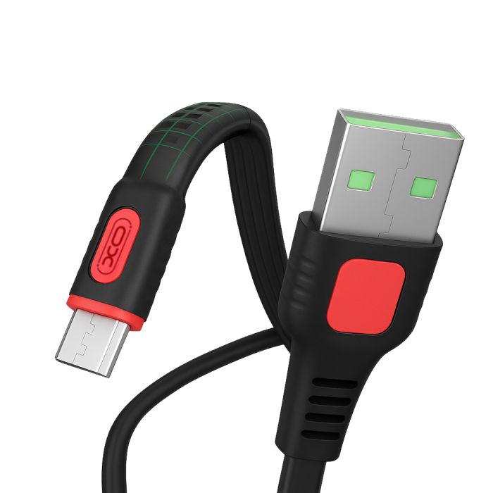 Кабель XO NB151 USB-A USB-B-Micro Чорний