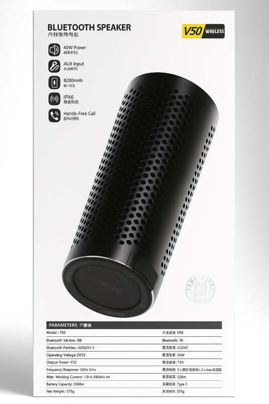 Портативна колонка WESDAR K268