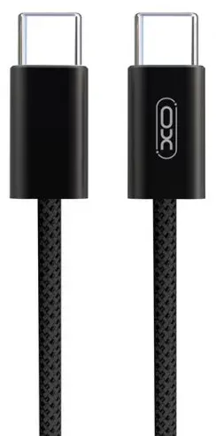 Кабель XO NB-Q206B USB-C USB-C Чорний