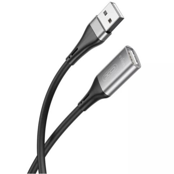 Кабель XO NB219 USB-A USB-A Чорний