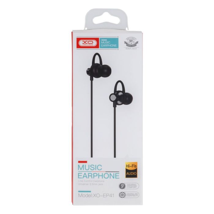 Навушники дротові 3.5 mm EP41 in-ear 1.2m