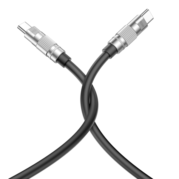 Кабель XO NB-Q228B USB-C USB-C Чорний