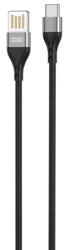 Кабель XO NB188 USB-A USB-C Сірий