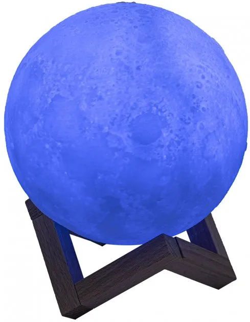 Настільний світильник Altalusse 3D RGB Magic Moon Lamp Contro Touch l 20cм