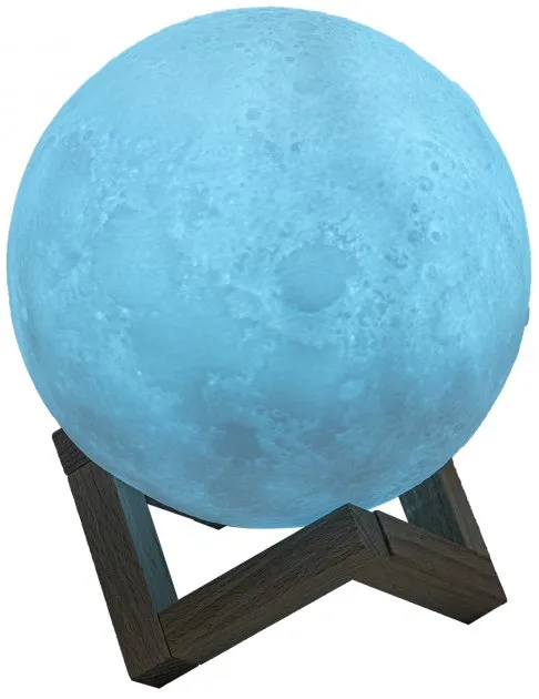 Настільний світильник Altalusse 3D RGB Magic Moon Lamp Contro Touch l 20cм