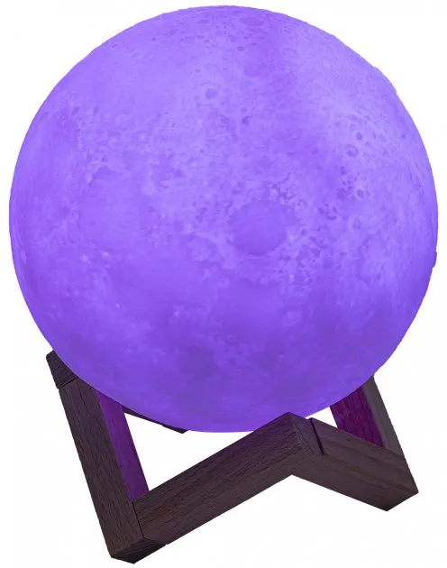 Настільний світильник Altalusse 3D RGB Magic Moon Lamp Contro Touch l 15cм