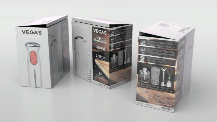 Блендер ручний VEGAS VHB-3080W