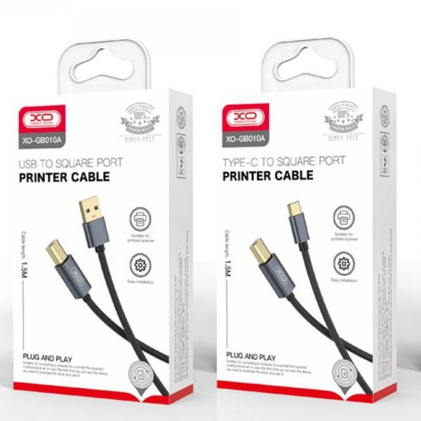 Кабель XO GB010B USB-C USB Чорний
