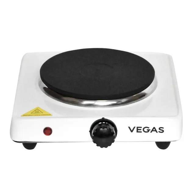 Електроплита чавунна одноконфорочна VEGAS VEP-0010