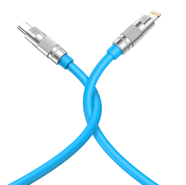 Кабель XO NB-Q228A USB-C Lightning Синій