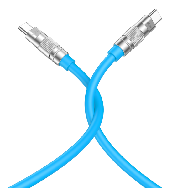 Кабель XO NB-Q228B USB-C USB-C Синій