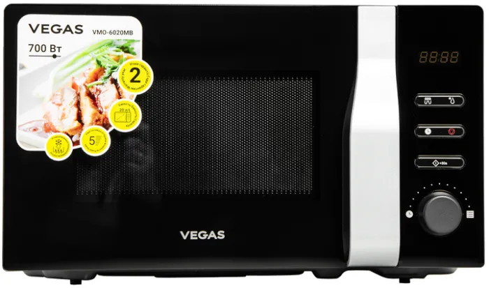 Мікрохвильова піч VEGAS VMO-6020MB