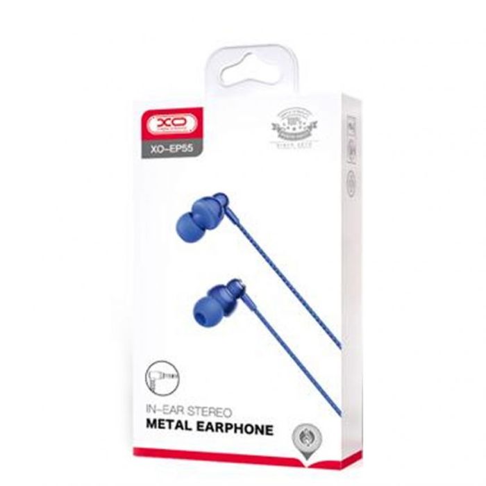 Навушники дротові 3.5 mm EP55 metal in-ear