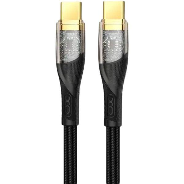 Кабель XO NB-Q223B USB-C USB-C Чорний