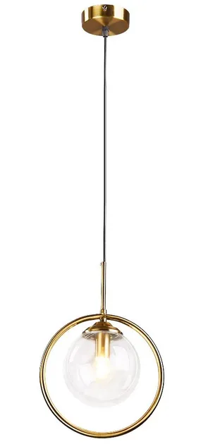 Люстра Altalusse INL-5047P-01 Antique brass & Clear