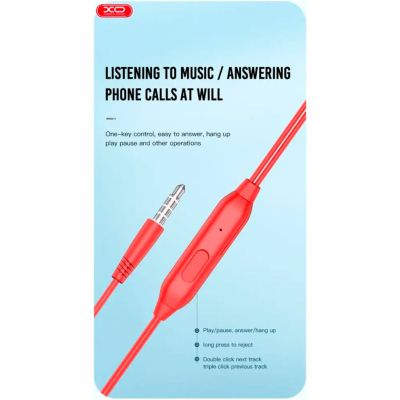Навушники дротові 3.5 mm EP57 crown in-ear