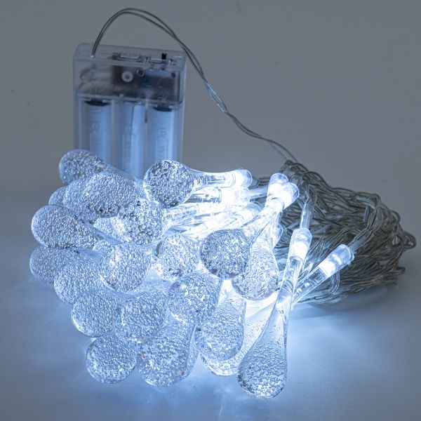 Декоративна гірлянда ALTALUSSE INL-2709B-30 (Cold) + 12 батарейок