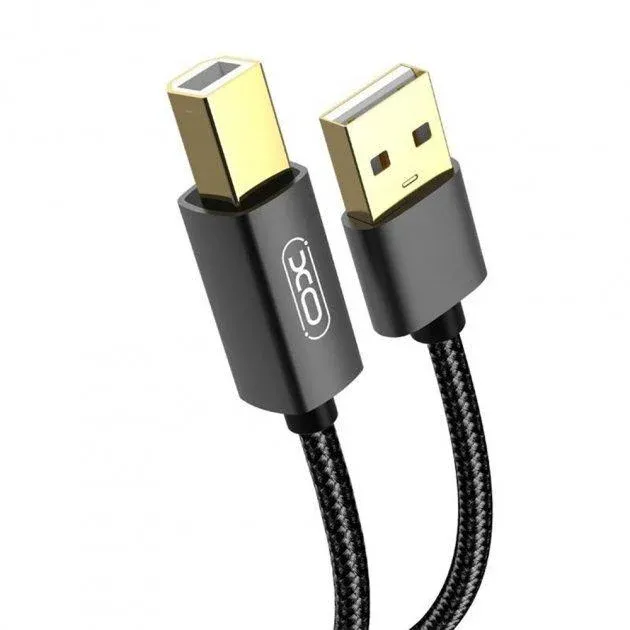 Кабель XO GB010A USB-A USB Чорний
