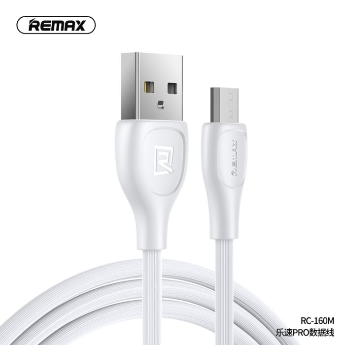 Кабель Remax RC-160 USB-A USB-B-Micro Білий