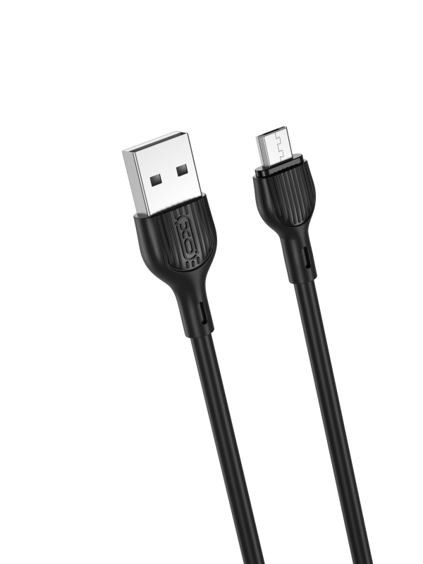 Кабель XO NB200 USB-A USB-B-Micro Чорний