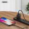 Кабель Remax RC-160i USB-A Lightning Чорний