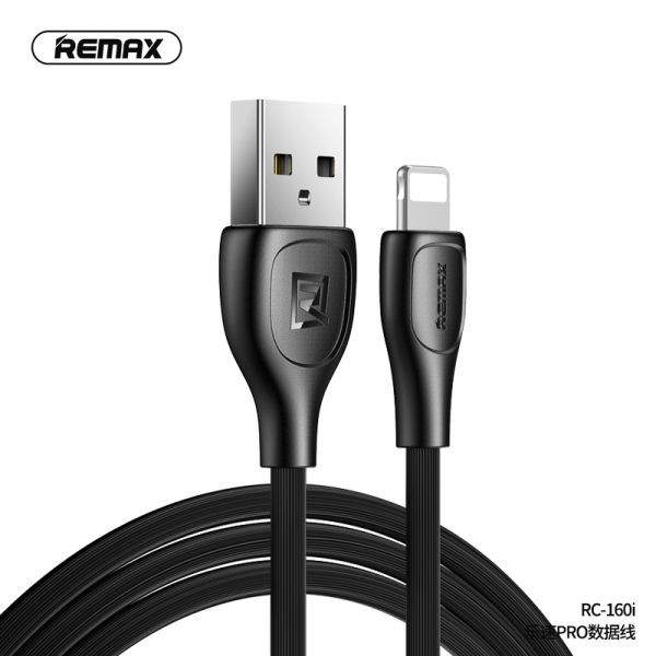 Кабель Remax RC-160i USB-A Lightning Чорний
