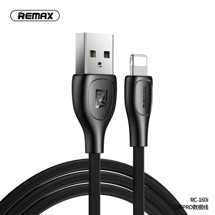 Кабель Remax RC-160i USB-A Lightning Чорний