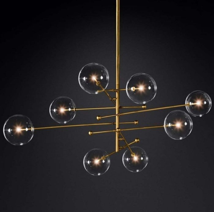 Люстра ALTALUSSE INL-5112P-08 Gold