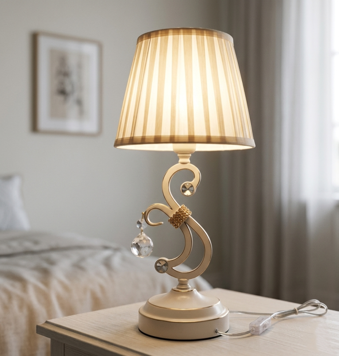 Настільна лампа Altalusse INL-5012T-01 Cream Gold