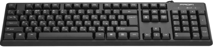 Клавіатура дротова PROFIMARKET K101UB