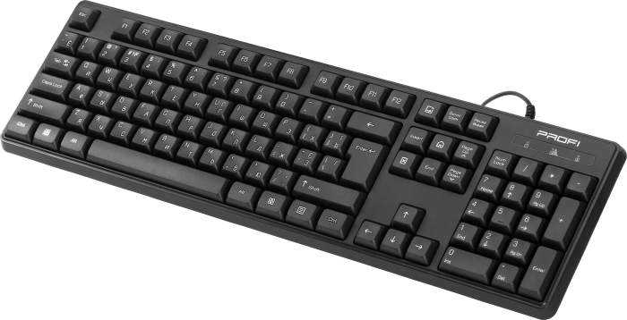 Клавіатура дротова PROFIMARKET K101UB