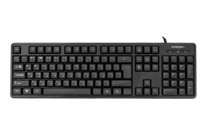 Клавіатура дротова PROFIMARKET K101UB