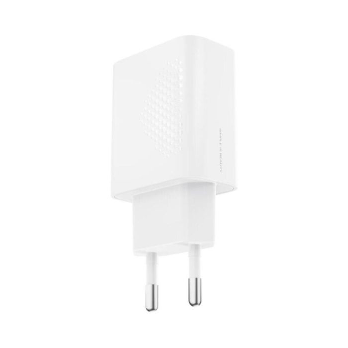 Зарядний пристрій мережевий L163 1USB-A, 1USB-С, White