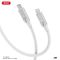Кабель XO NB-Q252A USB-C Lightning Білий