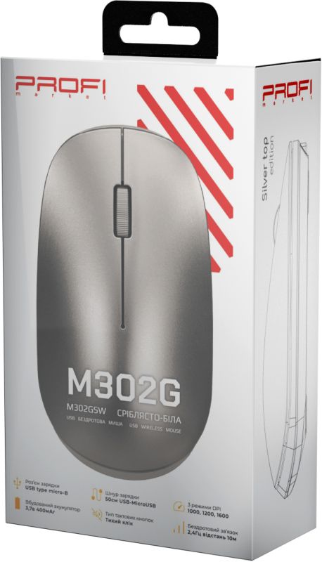 Миша PROFImarket M302GSW